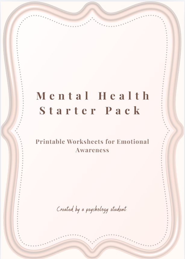 Mental Health Starter Pack