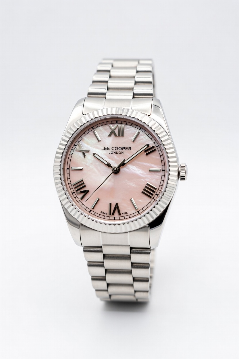 Orijinal Yavruağzı Renk Sedef Kadran Kadın Kol Saati