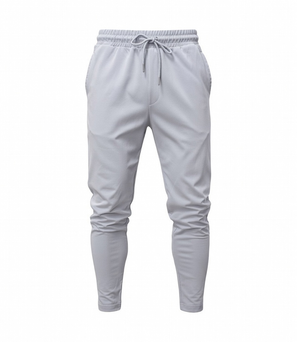 Gri duble paça jogger pantolon